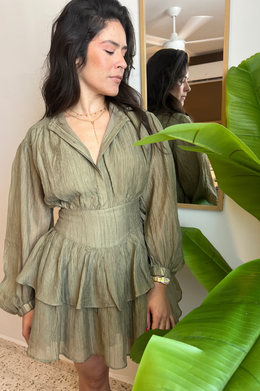 Flutter Tiered Everyday Dress