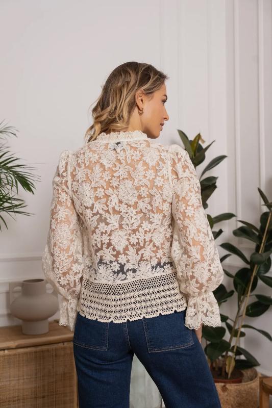 Boho Lace Blouse