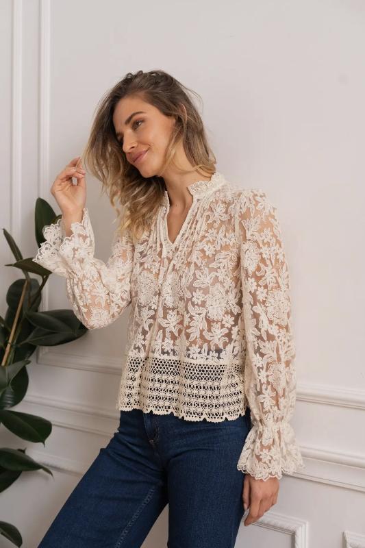 Boho Lace Blouse